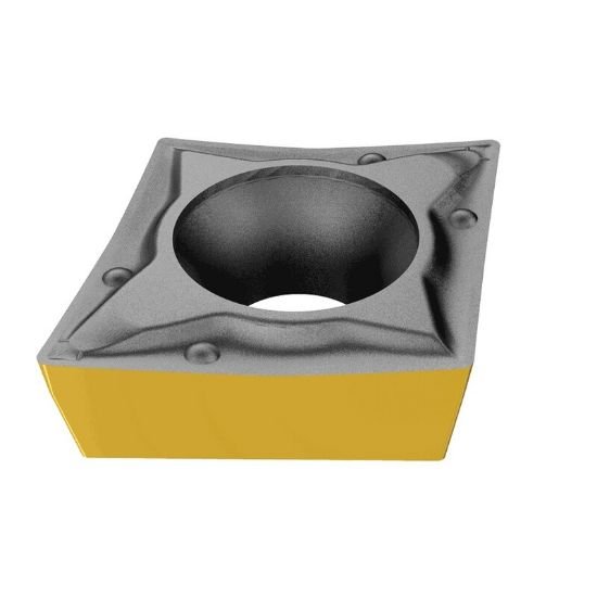 Picture of CCMT-1-PF IC804 Iscar CCMT09T304-PF IC804 80.0° Positive Carbide 0.0160 0.41mm Radius Finishing