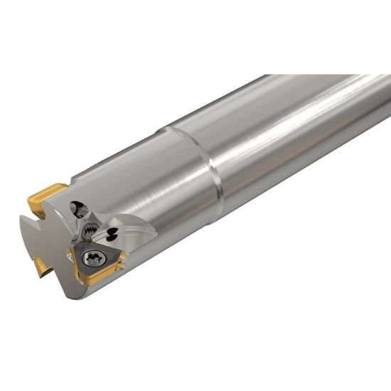 Picture of Iscar HM390 ETPD.62-04-C.62-05C Milling Cutter 90.0° 0.625 Diameter Round 0.625 3.500 OAL 4 Flute