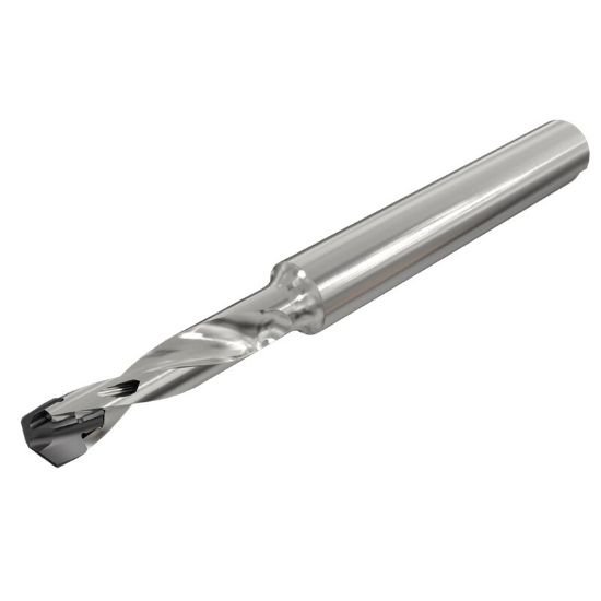 Picture of Iscar DCN 0216-067-0236C-3D 0.217" Indexable Head Drills with Coolant Holes and a Cylindrical Shank, Drilling Depth 3xD