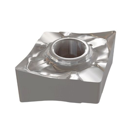 Picture of CNGX341-M3N-P IC20 Iscar CNGX090604-M3N-P IC20 80.0° Negative Carbide 0.0160 0.41mm Radius Finishing