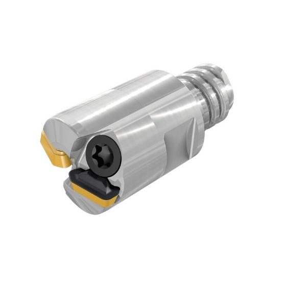 Picture of Iscar FFT3 EFMD10/.39-3mmT06-02 Milling Cutter 0.394 Diameter Screw On T06 0.642 OAL 3 Flute