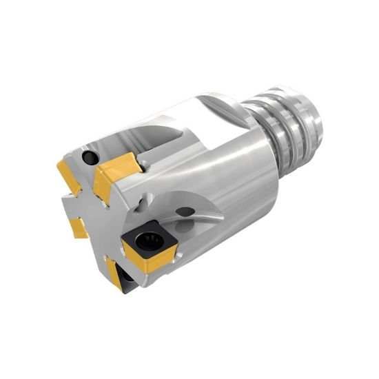 Picture of Iscar E90SO D.62-05-mmT10-04-C Milling Cutter 0.625 Diameter Screw On T10 1.200 OAL 5 Flute