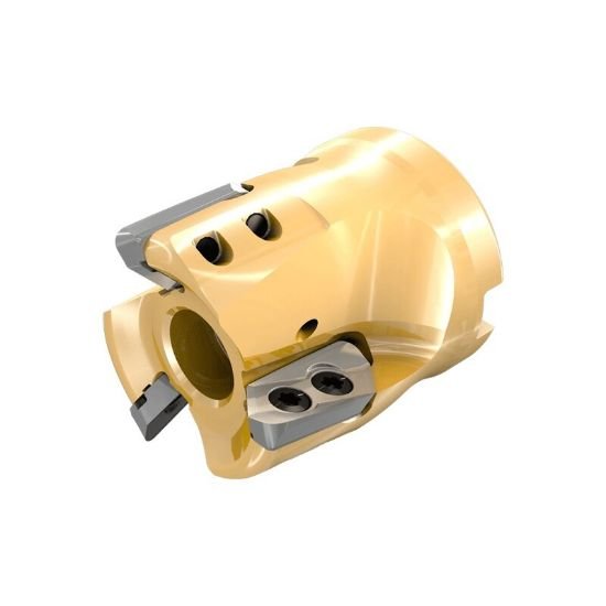 Picture of Iscar HSM90S FAL-D2.0-4-.75-22 Milling Cutter 90.0° 2.000 Diameter Face Mill 0.750 2.240 OAL 4 Flute