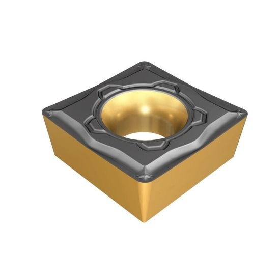 Picture of SCMT432 M3P IC807 Iscar SCMT120408 M3P IC807 Square Positive Carbide 0.0310 0.79mm Radius Roughing, Semi Finishing