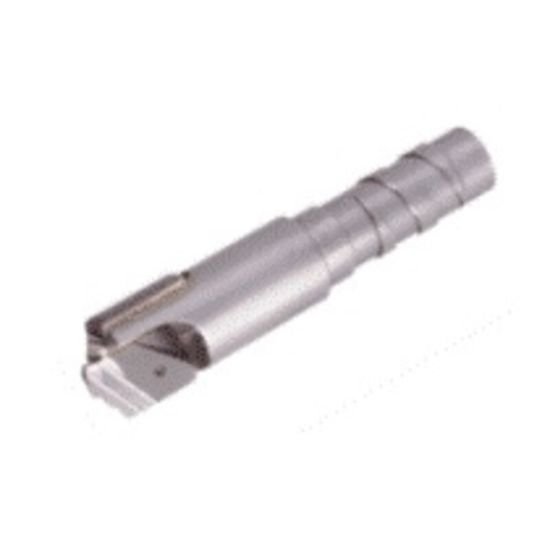 Picture of Iscar ISD-E0 .532-.582 NOM 2 0.531" Deep Single Tube Drills with External Single Thread Connection and a Brazed Single Tip (.315-.582 dia.)