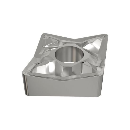 Picture of CNMS432-12 IC20 Iscar CNMS120408-12 IC20 80.0° Negative Carbide 0.0310 0.79mm Radius Roughing, Semi Finishing