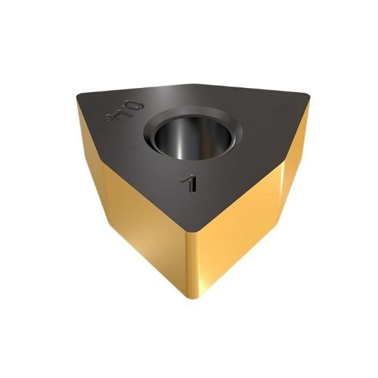 Picture of WNMA432 IC428 Iscar WNMA080408 IC428 Trigon Negative Carbide 0.0310 0.79mm Radius Roughing, Semi Finishing