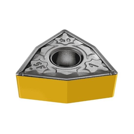 Picture of WNMG3-0 SF IC570 Iscar WNMG06T302 SF IC570 Trigon Negative Carbide 0.0080 0.20mm Radius Finishing