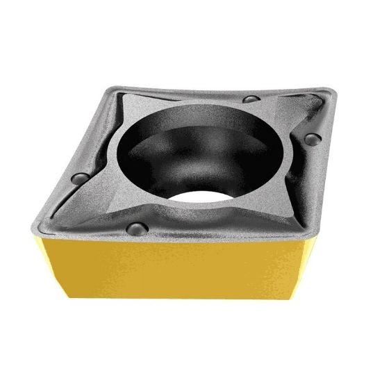 Picture of CPMT3-2-PF IC907 Iscar CPMT09T308-PF IC907 80.0° Positive Carbide 0.0310 0.79mm Radius Roughing, Semi Finishing