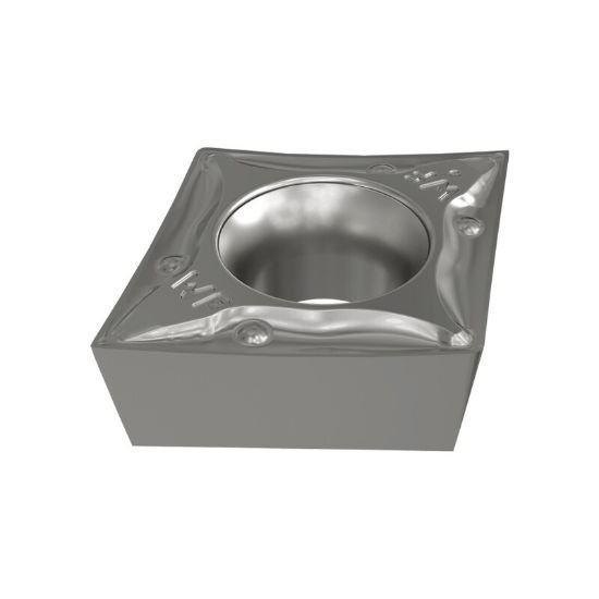 Picture of CCET3-.002-WF IC907 Iscar CCET09T3005-WF IC907 80.0° Positive Carbide 0.0020 0.05mm Radius Finishing