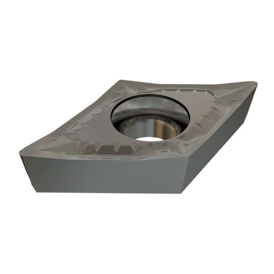 Picture of DCGT3-1-AF IC20 Iscar DCGT11T304-AF IC20 55.0° Positive Carbide 0.0160 0.41mm Radius Finishing