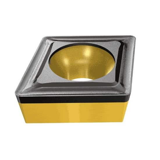 Picture of CCMT-2-14 IC5005 Iscar CCMT09T308-14 IC5005 80.0° Positive Carbide 0.0310 0.79mm Radius Roughing, Semi Finishing