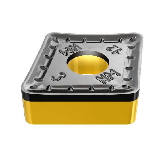 Picture of CNMM432-NM IC8250 Iscar CNMM120408-NM IC8250 80.0° Negative Carbide 0.0310 0.79mm Radius Roughing, Semi Finishing