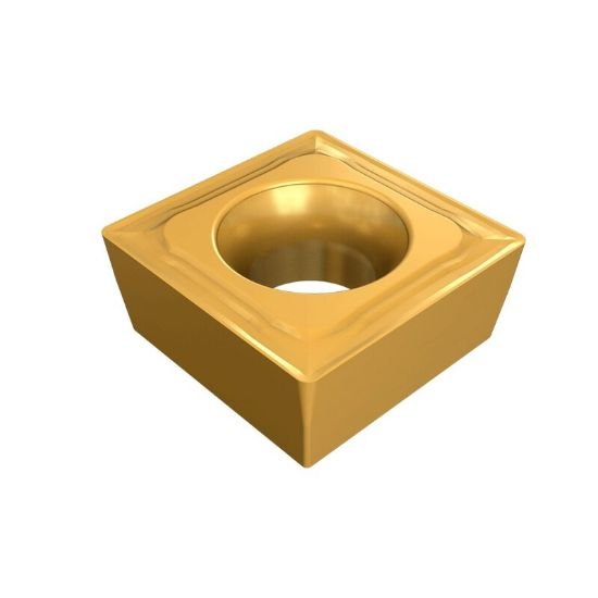 Picture of SCMT 3-1 14 IC807 Iscar SCMT09T0304 14 IC807 Square Positive Carbide 0.0160 0.41mm Radius Finishing