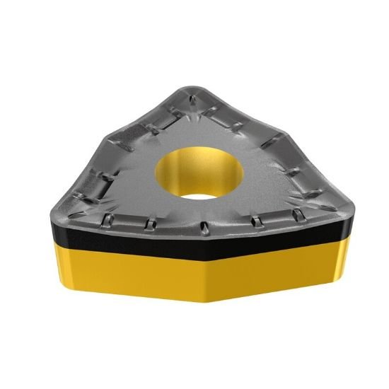 Picture of WNmm432 NM IC8250 Iscar WNmm080408 NM IC8250 Trigon Negative Carbide 0.0310 0.79mm Radius Roughing, Semi Finishing