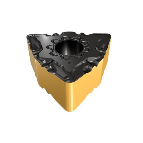 Picture of WNMG433 F3P IC8150 Iscar WNMG080412 F3P IC8150 Trigon Negative Carbide 0.0470 1.19mm Radius Roughing