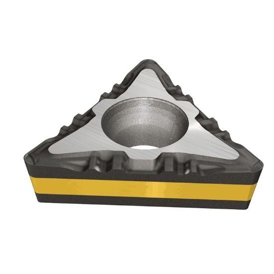 Picture of TCMT3-1 F3P IC8250 Iscar TCMT16T304 F3P IC8250 Triangle Positive Carbide 0.0160 0.41mm Radius Finishing
