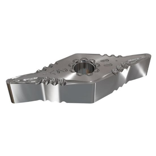 Picture of YNMG331-F3P IC8150 Iscar YNMG160404-F3P IC8150 25.0° Negative Carbide 0.0160 0.41mm Radius Finishing