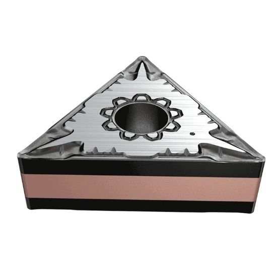 Picture of TNMG332 F3M IC520N Iscar TNMG160408F3M IC520N Triangle Negative Cermet 0.0310 0.79mm Radius Roughing, Semi Finishing