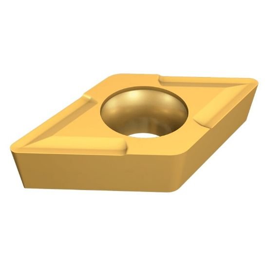 Picture of DCMT2-1 IC830 Iscar DCMT070204- IC830 55.0° Positive Carbide 0.0160 0.41mm Radius Finishing