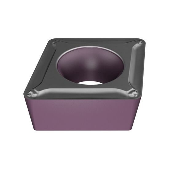 Picture of CCMT31-F3M IC6025 Iscar CCMT0404-F3M IC6025 80.0° Positive Carbide 0.0160 0.41mm Radius Finishing