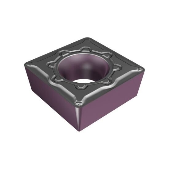 Picture of SCMT 3-1 F3M IC806 Iscar SCMT09T0304 F3M IC806 Square Positive Carbide 0.0160 0.41mm Radius Finishing