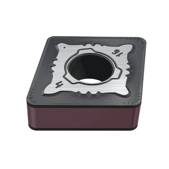 Picture of CNMG643-R3M IC6025 Iscar CNMG190612-R3M IC6025 80.0° Negative Carbide 0.0470 1.19mm Radius Roughing