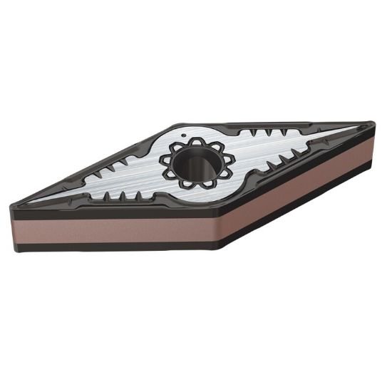 Picture of VNMG332 F3M IC830 Iscar VNMG160408 F3M IC830 35.0° Negative Carbide 0.0310 0.79mm Radius Roughing, Semi Finishing