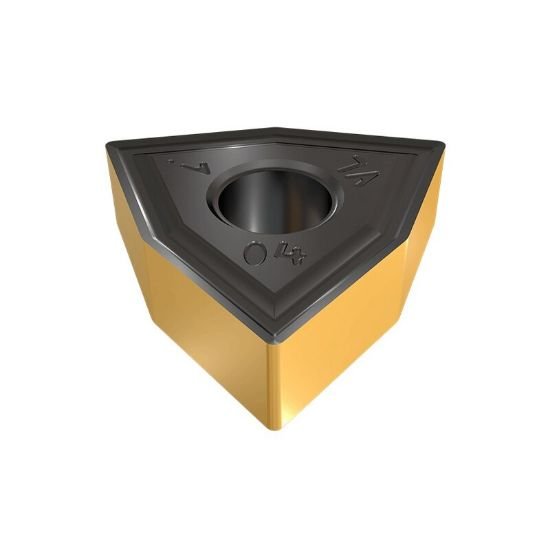 Picture of WNMG433 VL IC908 Iscar WNMG080412 VL IC908 Trigon Negative Carbide 0.0470 1.19mm Radius Roughing