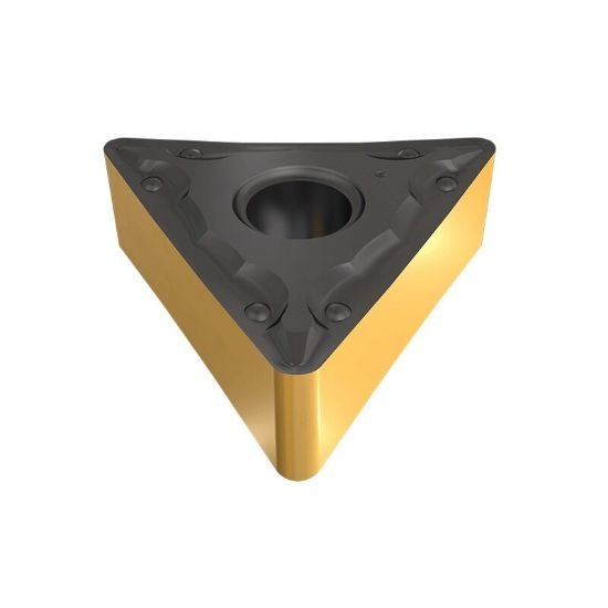 Picture of TNMG332 PF IC8150 Iscar TNMG160408PF IC8150 Triangle Negative Carbide 0.0310 0.79mm Radius Roughing, Semi Finishing