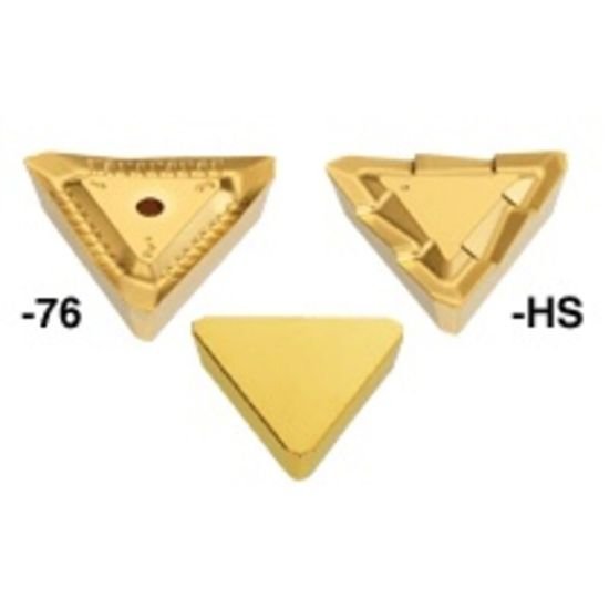 Picture of Iscar TPK43PDTR 42 IC250 Milling Insert Triangle Chamfer TiCN + TiN