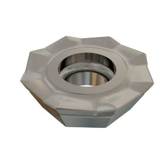 Picture of Iscar OEMT060405AER-76 IC328 Milling Insert Octagonal 0.020 Corner Radius TiCN