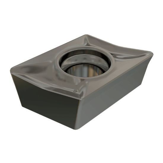 Picture of Iscar XC1 2 MT0408TR IC908 Milling Insert Paralelagram 0.031 Corner Radius TiAlN