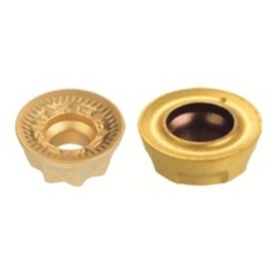 Picture of Iscar RXCR702 IC328 Milling Insert Round 0.138 Corner Radius TiCN