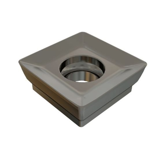 Picture of Iscar SDMT1205PDN-RM-M IC928 Milling Insert Square 0.031 Corner Radius TiAlN