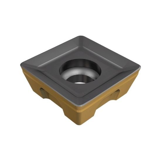 Picture of Iscar QDMT120524PDTN-M IC328 Milling Insert Square 0.094 Corner Radius TiCN