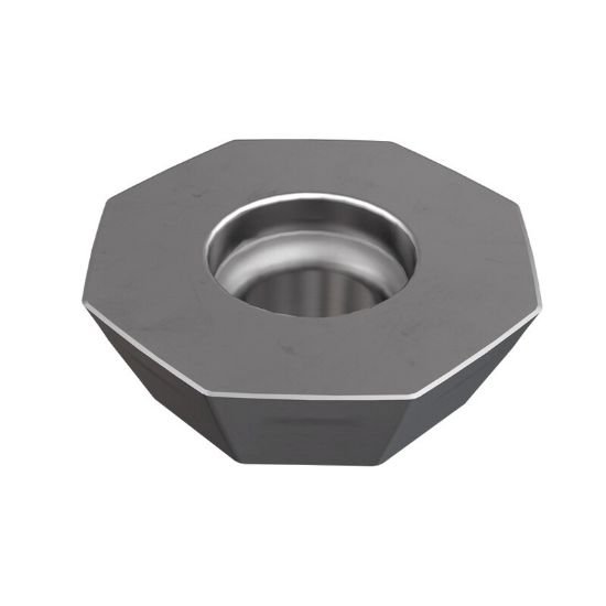 Picture of Iscar OEMW060405-AETN IC908 Milling Insert Octagonal 0.020 Corner Radius TiAlN