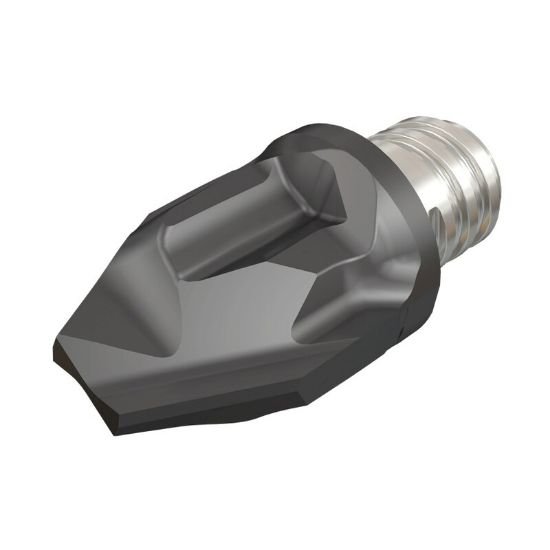 Picture of Iscar MM HCF100-060-2T06 IC908 Dia 4mm SH T06 LOC 0.1970 OAL0.3940Chamfer Mill,Replacable Head Carbide TiAlN Single End Cham Mill