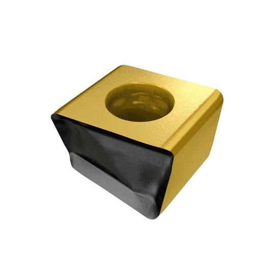 Picture of Iscar HTPLNHT604ER IC808 Milling Insert On Edge 0.039 Corner Radius TiAlN + AlTiN + TiN