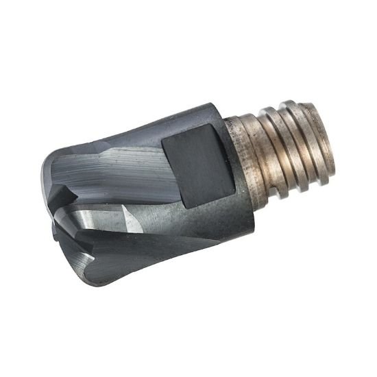 Picture of Iscar MM EFF120T4R1.8-4T08H IC908 Dia 12mm SH T08 LOC 0.0240 OAL0.9630Feed Mill,Replacable Head Carbide TiAlN Single End High Feed0.0710 1.80mm Solid-Feed-Mill