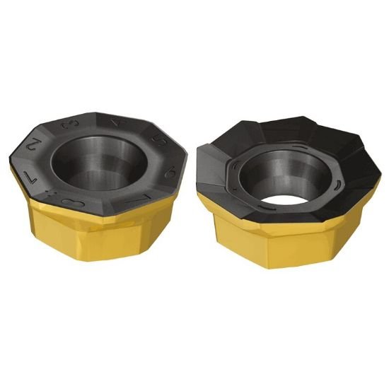 Picture of Iscar OXMT050705-R-HP IC830 Milling Insert Octagonal Chamfer AlTiN + TiN