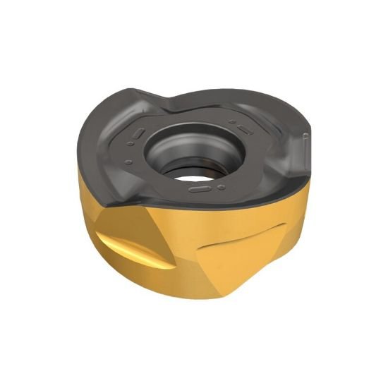 Picture of Iscar H606RXCU43-AXT IC808 Milling Insert Round 0.250 Corner Radius TiAlN + AlTiN + TiN