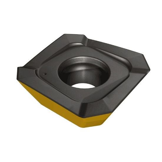 Picture of Iscar SE1 4 MT0405ATR IC808 Milling Insert Square 0.019 Corner Radius TiAlN + AlTiN + TiN