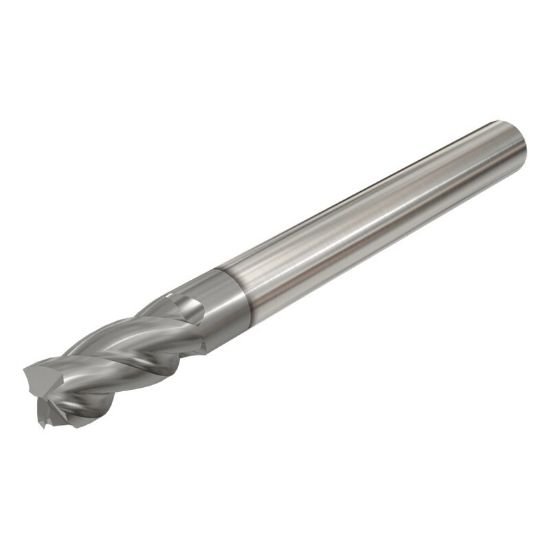 Picture of Iscar ECI-B-3 500-1.0-C500 IC900 Dia 1/2 SH 0.50 LOC 1.00 OAL3.00 End Mill Standard Flute High Helix Carbide AlTiN Single End Square Sharp SolidMill