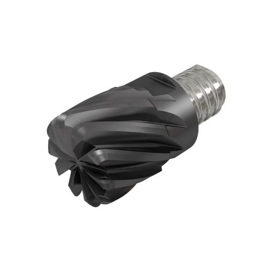 Picture of Iscar MM EC.625A47R000-8T10 IC908 Dia 5/8 SH T10 LOC 0.4700 OAL1.2730End Mill,Replacable Head Standard Flute Standard Helix Carbide TiAlN Single End Square Sharp MULTI-Master