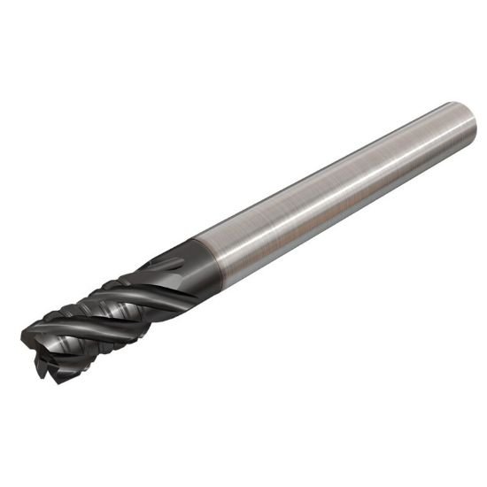 Picture of Iscar ECPI-E4L 750-1.5/2.25C750 IC900 Dia 3/4 SH 0.7500 LOC 1.50 OAL5.00 End Mill Standard Flute Standard Helix Carbide AlTiN Single End 45.0° Chamfer Solid-SHRed