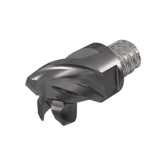 Picture of Iscar MM EC.625H47C24-4T10CF IC908 Dia 5/8 SH T10 LOC 0.4880 OAL1.2730End Mill,Replacable Head Standard Flute High Helix Carbide TiAlN Single End 45.0° Chamfer MULTI-Master