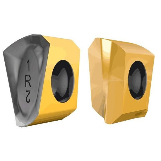 Picture of Iscar T490LNMT1306PNR-FF IC830 Milling Insert On Edge Chamfer AlTiN + TiN