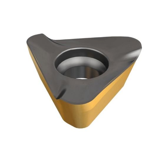 Picture of Iscar HM390TDKT150520-PDR IC330 Milling Insert Triangle 0.079 Corner Radius TiCN + TiN