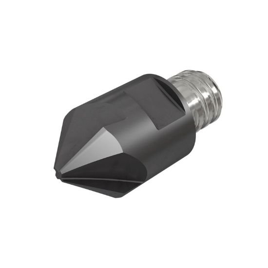 Picture of Iscar MM ECF120-05/200-6T12 IC908 Dia 5mm SH T12 LOC 0.1690 OAL1.5470Countersink,Replacable Head Carbide TiAlN Single End Countersink MULTI-Master